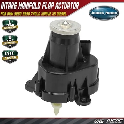 1x Actuador de solapa colector de admisión nuevo para BMW 328d 535d 740Ld xDrive X3 X5 DIESEL Foto 1 de 4