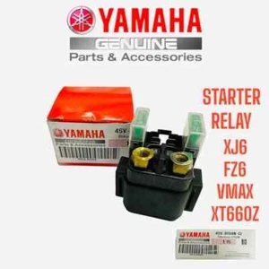 4SV-81940-12-00 NEW YAMAHA OEM STARTER RELAY SOLENOID YXR YFM VMX YZF FZ6R - Picture 1 of 4