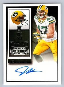 Jake Ryan 2015 Panini Contenders Rookie Ticket Auto #277 Green Bay Packers RC - Bild 1 von 2