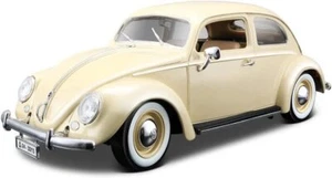 Bburago Volkswagen Escarabajo 1955 (Escala 1:18) Coche Modelo Beige - Imagen 1 de 4