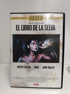 DVD EL LIBRO DE LA SELVA - EDICION REMASTERIZADA - JOSEPH CALLEIA Envío Certific - Imagen 1 de 2