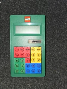Authentischer Sammler LEGO Taschenrechner selten Rarität grün solarbetrieben  - Bild 1 von 2