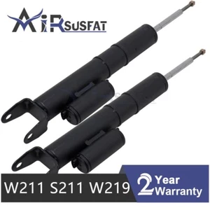 Pair for Mercedes W211 S211 W219 Front Air Suspension Shock CLS E CLASS RWD - Picture 1 of 10