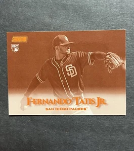 2019 Topps Stadium Club Fernando Tatis JR Rookie Sepia #88 RC Card - Picture 1 of 3