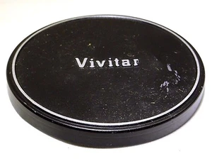Vivitar 75.5 ID Metal Front lens Cap slip on type metal - Picture 1 of 6