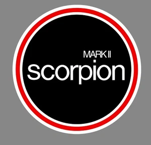 1971 Scorpion Mark II Snowmobile Hood Decals  - Bild 1 von 2