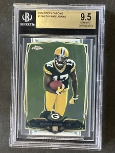 2014 Topps Chrome Davante Adams RC Packers Gem Mint BGS 9.5 - Picture 1 of 2