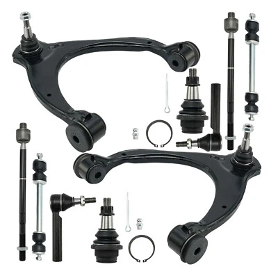 Front Upper Control Arms w/Sway bar Tie Rod for 2015-19 Cadillac Escalade 10Pcs - Изображение 1 из 4