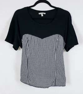 Camiseta Express Guinga Top Mujer L Negra Cuello Corazón Atado Espalda Manga Corta - Imagen 1 de 12