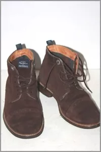 PEPE JEANS LONDON Chaussures lacets Daim Marron Taille 40 BE - Imagen 1 de 9