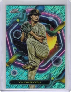 Yu Darvish 2023 Topps cromo cósmico Aqua Equinox refractor/199 S0258 - Imagen 1 de 2