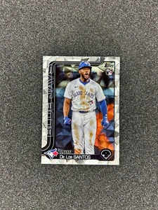 2025 Topps Serie 1 - Luis De Los Santos #13 Lámina Diamante - Imagen 1 de 2
