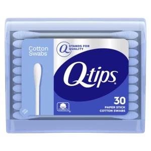 Q-tips Swabs Travel Pack,30 Count, Pack of 1 blue - Picture 1 of 8