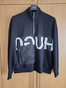 Women's Hugo Quarter Zip Oversized Sweatshirt. Size L. In Great Used Condition - Picture 1 of 8