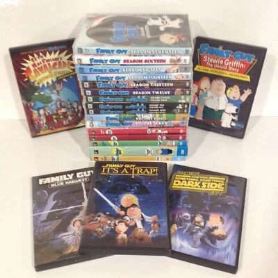 Family Guy DVD Lot Volumes 1-17 Plus 5 Bonus DVD special movies - Image 1 of 3