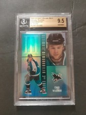 2002-03 BAP ULTIMATE MEMORABILIA ULTIMATE ROOKIES CHAD WISEMAN 9.5 G/MINT *15297