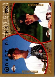 1999 Topps Chris Jones/Jeff Urban #213 San Francisco Giants Baseball Card