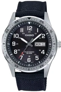 Versand aus Deutschland MTPS120L-1AV Casio Solar im Militär Stil 10ATM 100 Meter - Bild 1 von 5