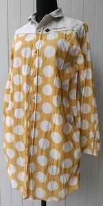Camisa de vestir Go Slow Caravan 1 cómoda círculos amarillos - Imagen 1 de 16