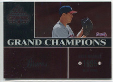 2003 Donruss Champions Grand Champions Metalized Card #9 Greg Maddux/100