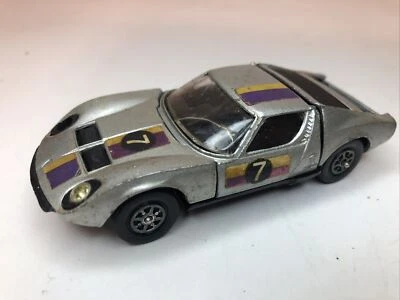 Coche modelo fundido a presión Corgi 319 Lamborghini P400 GT Miura vintage 1972 sin tapa maletero Foto 1 de 4