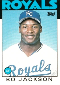 Bo Jackson 1986 Topps Traded #50T RC Kansas City Royals-Free Shipping - Picture 1 of 2