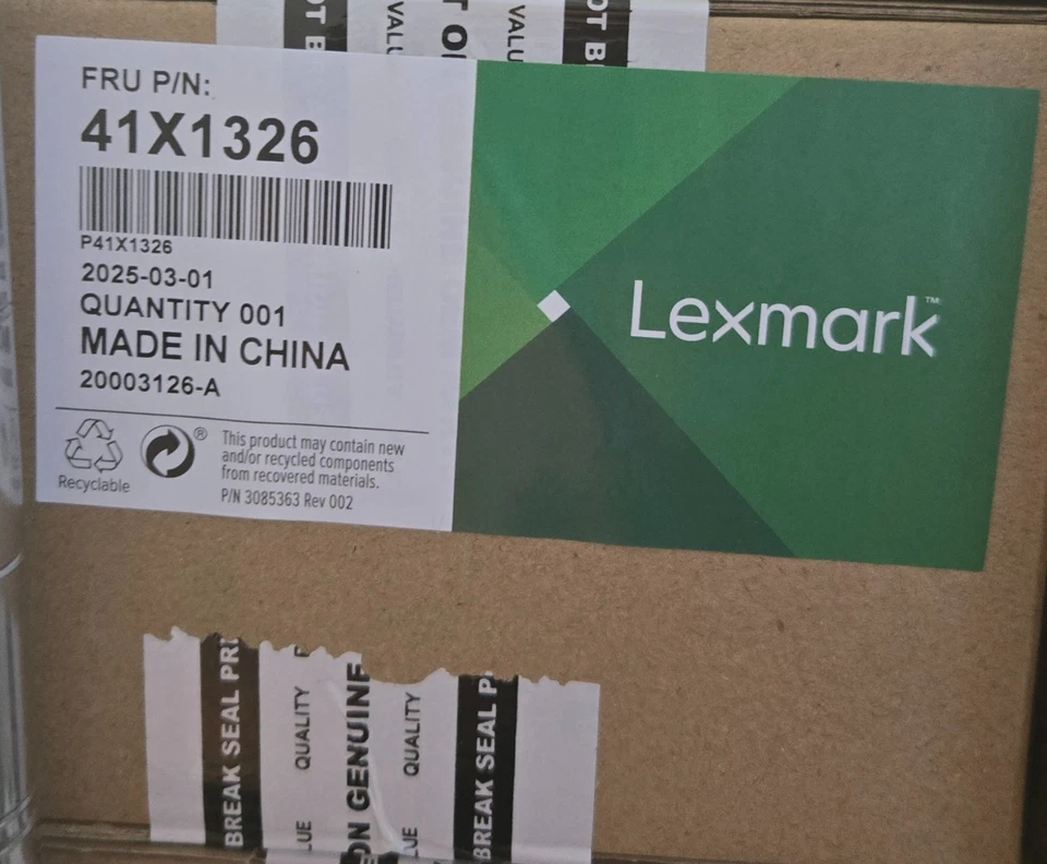 Genuine Lexmark 41X1326 ADF Roller Assembly for XM3250 XM1246 MX622ade - Image 1 of 1