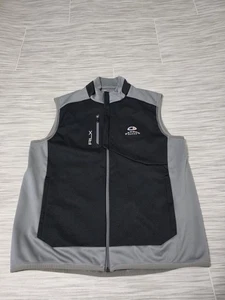 RALPH LAUREN RLX HYBRID FULL-ZIP GRAY GOLF VEST MENS L - Picture 1 of 7