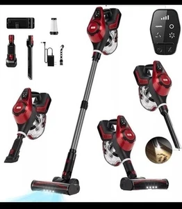 Aspirapolvere Senza Fili 8 in 1 Bastone Leggero Aspirapolvere LED Ricaricabile - Foto 1 di 13