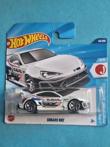 Subaru BRZ 48 🔥 1:64 Hot wheels 2025 blanc J Imports - Picture 1 of 1