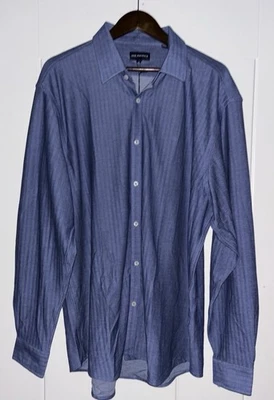 Jack Maverick Flex Button Down 4-Way Stretch Striped Shirt Men XXL NEW Office - Image 1 of 4