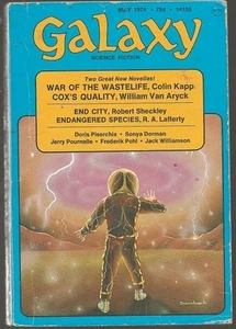 GALAXY SCIENCE FICTION May 1974. Frederik Pohl, Jack Williamson, R.A. Lafferty - Foto 1 di 2