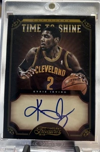 2012-13 Panini Timeless Treasures Time To Shine-On card Auto Kyrie Irving /99 - Picture 1 of 2