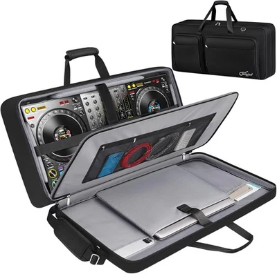 DJ Controller Case for DDJ FLX10 / 1000 / REV7 / FLX6, Padded Large Capacity DJ