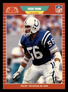 1989 Pro Set - Fredd Young #165 - Picture 1 of 2