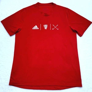 TEAM ISSUED Adidas Aeroready NC State Wolfpack golf red t-shirt Men's MEDIUM M - Picture 1 of 5