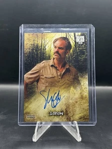 2018 Topps The Walking Dead Road To Alexandria Steven Ogg As Simon Auto #AC-SO - Picture 1 of 2