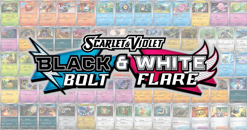 Pokemon TCG Black Bolt & White Flare Singles - Pick Your Cards - All M/NM - Image 1 of 1