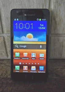 Retro / rare Galaxy Samsung S2 Phone Retro Collectible! Great Working Condition. - Photo 1 sur 23