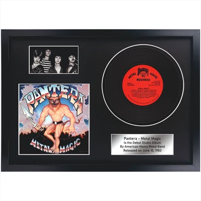 Pantera - Metal Magic / LP / Memorabilia / Souvenir in black frame / Heavy Metal - Image 1 of 4