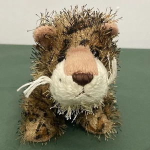 Ganz Webkinz Lil Kinz Leopard Plush Animal Fuzzy Eyelash Brown No Code HS031 - Picture 1 of 7