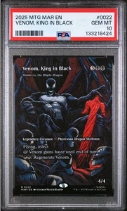 Venom, King in Black - Skithiryx, the Blight Dragon (Borderless) PSA 10 POP 2  - Picture 1 of 2