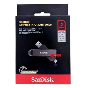 Sandisk Extreme Pro 2TB Dual Drive USB3.2 Type A & C USB Flash Drive SDDDE1-2T - Picture 1 of 1