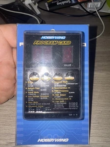 Hobbywing Esc Program Card Nib - Picture 1 of 2