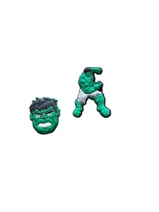 Hulk Marvel 2 Super Hero Shoe Set Of 2 - Picture 1 of 5