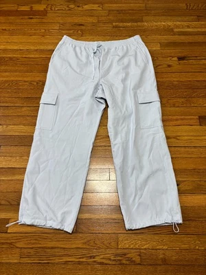 Pantalones cargo Victoria's Secret rosa paracaídas talla 2XL XXL marfil cordón nuevos con etiquetas $70 Foto 1 de 4