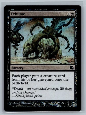 Magic MTG Premium Deck Series: Graveborn Exhume #17/30 Foil TCG CCG - Image 1 of 2