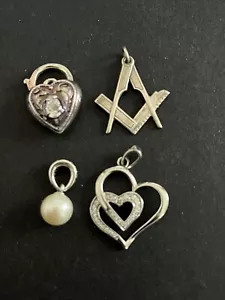 4 Sterling silver Pendant - Picture 1 of 4