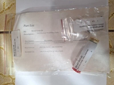 Varian Piston Assembly W/ Spring 10 ML Kit #R0-071016-59 - Image 1 of 4