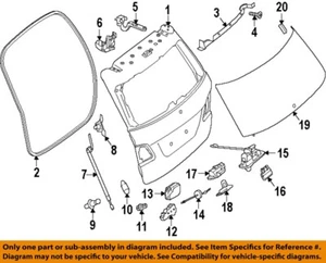 MERCEDES OEM 15-19 GL350 Lift Gate Gate Hardware-Lift Cylinder Cap 0019982821 - Picture 1 of 1